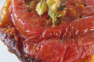 TATIN DE TOMATES AU CARAMEL BALSAMIQUE