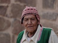 Sur la route allant de Puno à Cuzco...une longue journée où nous avons roulé à une altitude moyenne de 3800m d'altitude, pendant près de 8 heures.