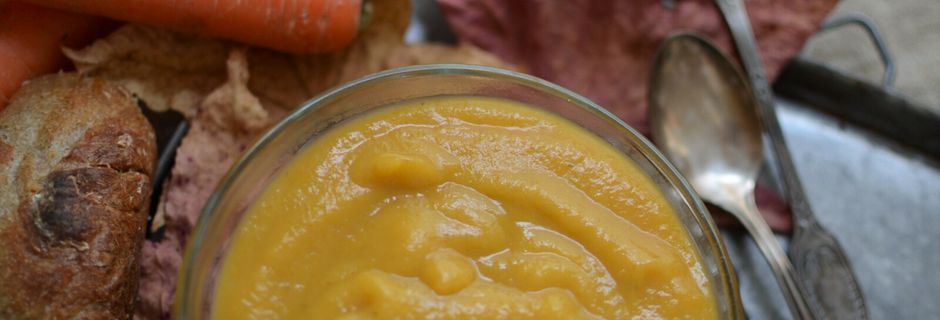 Velouté panais carottes #végétarien