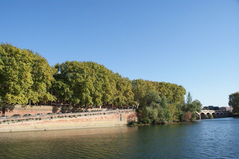 la Garonne en ville -Toulouse-