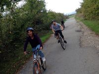 Vélos à la base nature