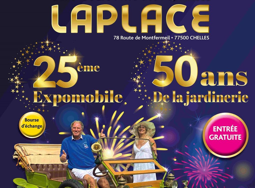 25 eme Expomobile Jardinnerie Laplace 2023 