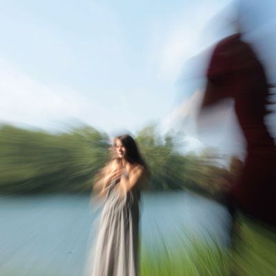 La photographe et le modèle