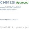 Withdrawal proof # 100 - AdClickXpress