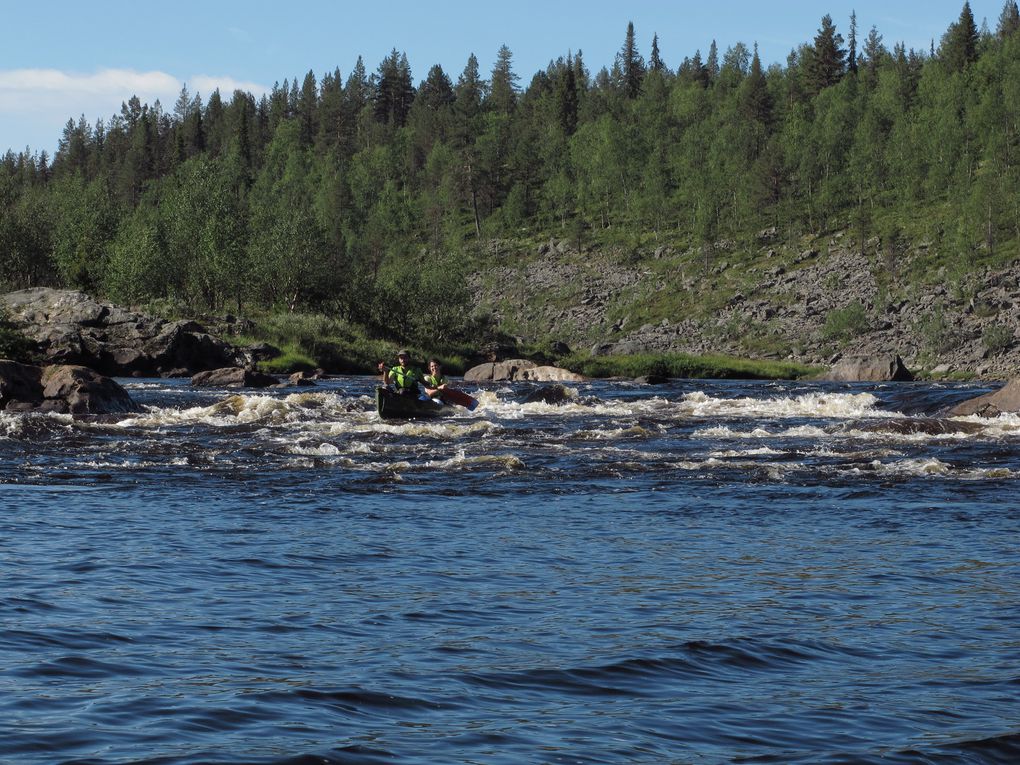 Gorges, rapides, forêts et delta de l'Ivalojoki