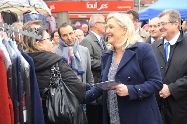 Marine Le Pen était sur le Marché de Beauvais samedi dernier !