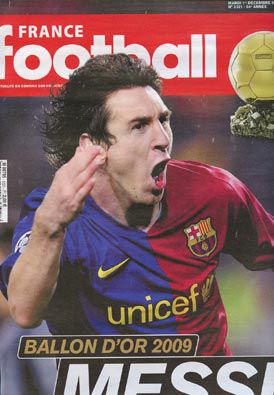 Téléfoot spécial Messi. Emission du 6 décembre.