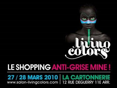 Salon living colors le 27 et 28 mars