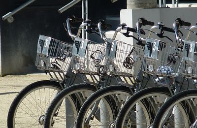 A vélo dans Bordeaux...