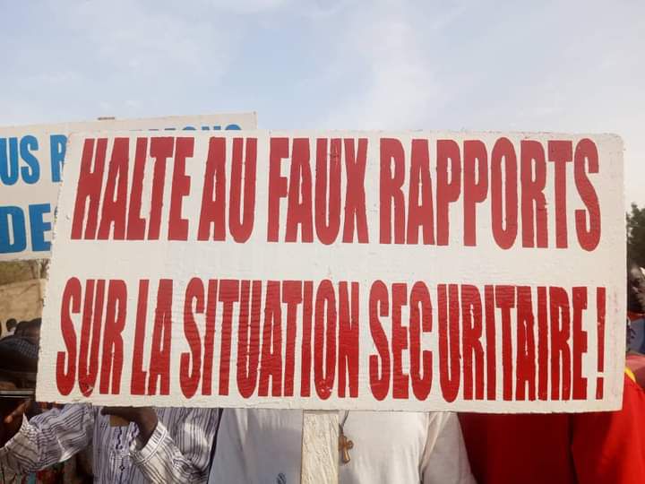 Manifestation pour la sécurité et la responsabilité des autorités