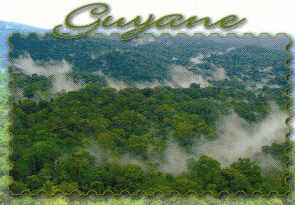 12 cartes postales éditées en Guyane par Cart'as 48