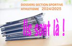 ATTENTION DATE CHANGEE ! Dossiers de candidature pour la section sportive d'athlétisme du collège de la Voie Châtelaine d'Arcis sur Aube.