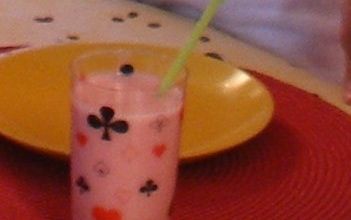 Milk-shake à la fraise tagada