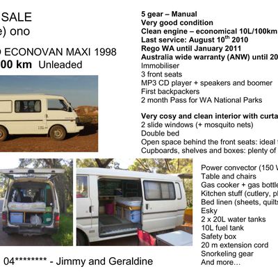 Easyvan Junior est à vendre...