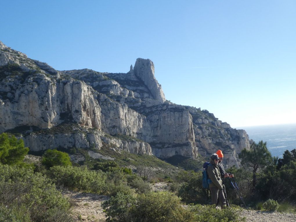 Rando du 10/12/2018-Gineste-Sugiton-Falaises de Luminy