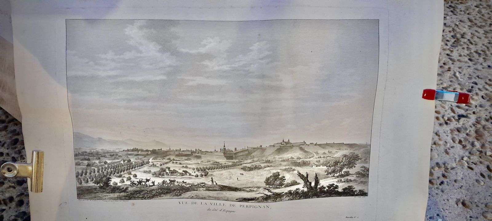 La gravure de 1786