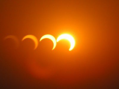 Le soleil avait rencard avec la lune...