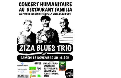 Ziza: Concert humanitaire pour les sinistrés de M'bout