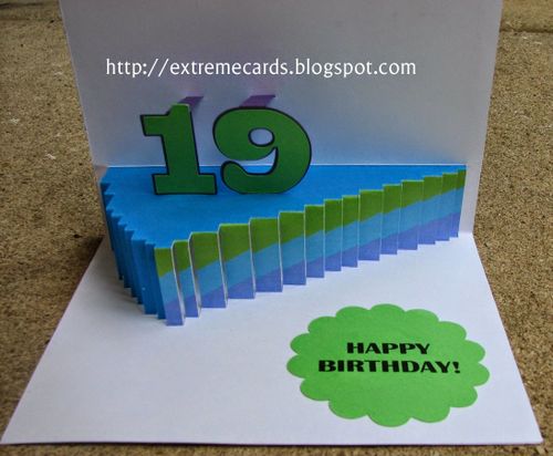 Anniversaire Kirigami Gratuit En Folie