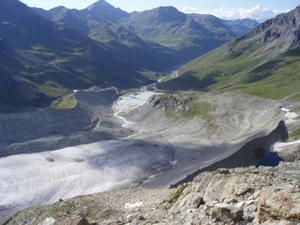 pigne de la lé et glacier de moiry - 10 juillet 2008