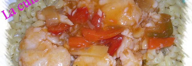 Panga sauce aigre douce