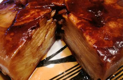 Tatin de pommes à la vapeur