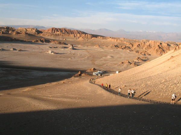 photos du désert prises en mars 2007