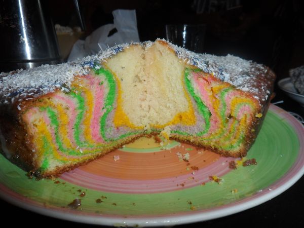 cake arc-en-ciel