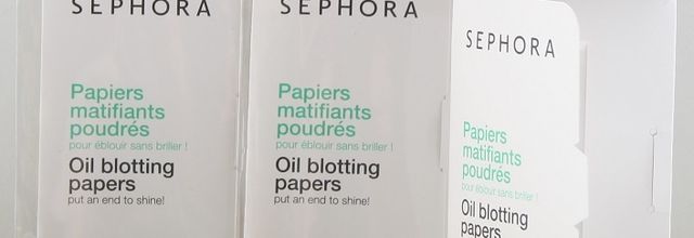 Papiers matifiants poudrés - Sephora