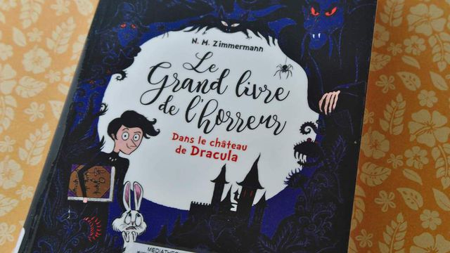 Le grand livre de l'horreur,  dans le château de Dracula N. M. Zimmermann                                       