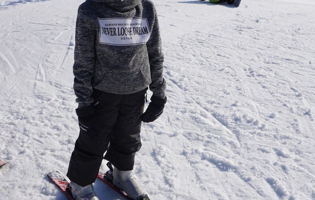 Deuxième séance de ski