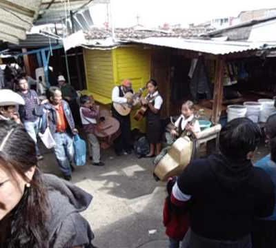 Musique au marché