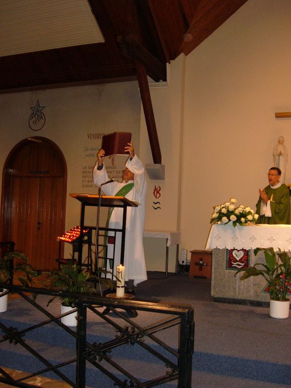 Pèlerinage à Banneux de l'Unité pastorale Notre-Dame des Ponts aux Rives d'Outremeuse. (Photos: Sr Lucrèce)