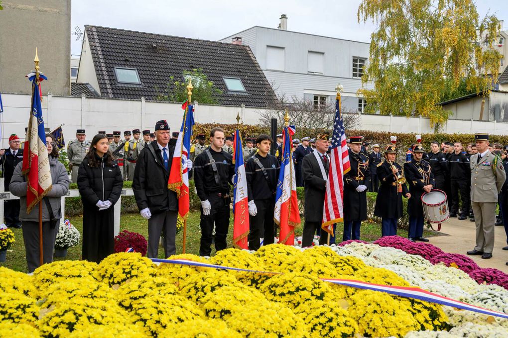Commémoration de l’armistice à Issy-les-Moulineaux.