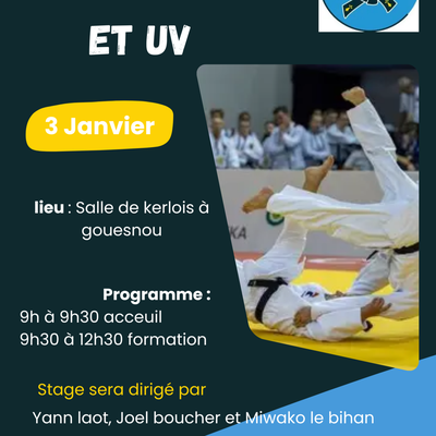 Stage de Kata – Samedi 3 janvier à Gouesnou