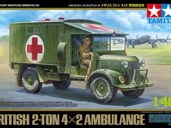 Austin K2 ambulance  (Tamiya - 1/48 - par Jean-François) ​
