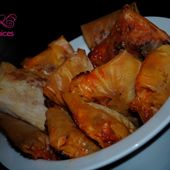Croustillants au Chorizo &amp; Sauce Andalouse - Graine d'Epices