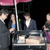 Joe, Nick, Demi & Nicole, Farfalla Restaurant!