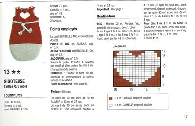 Gigoteuse de 0-6 mois (Tuto)