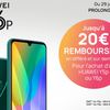 OFFRE Smartphone HUAWEI Y5p / Y6p :  jusqu’à 20€ remboursés jusqu'au 5.01.2021