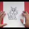 Como dibujar un tigre paso a paso 7