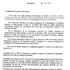 Decret ministériel