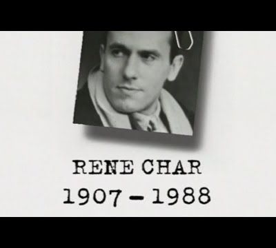René CHAR ...