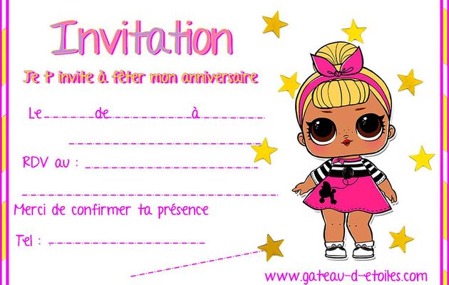 Invitations Anniversaires Leblogdegateaudetoiles Over Blog Com