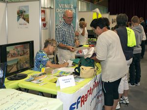 Le stand de Templeuve en Marche