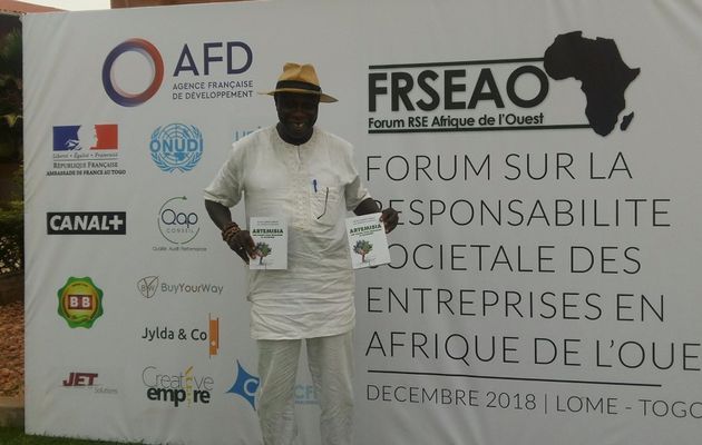 FRSEAO 2018 : AGADD fait la promotion de l'artémisia. 