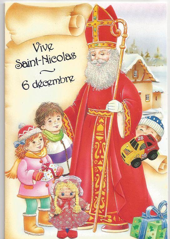 Message de Saint Nicolas aux enfants de Maxéville...