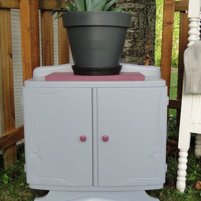 Table de chevet Grisée