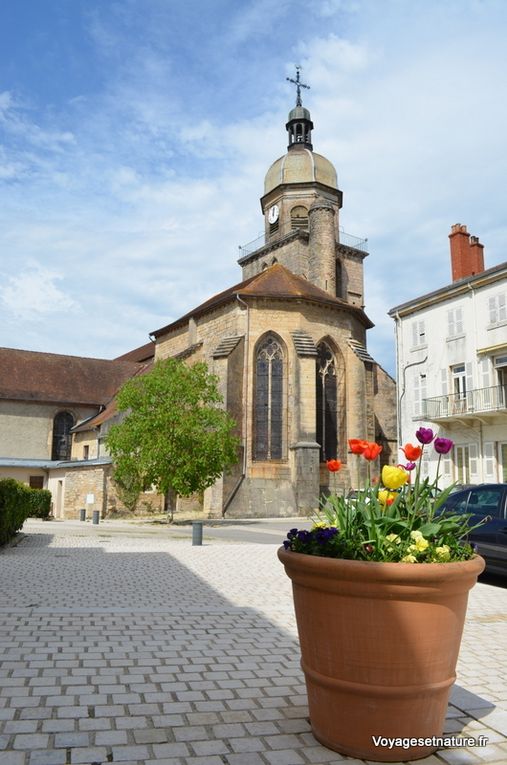 Balade dans le village de Saint-Amour (39)