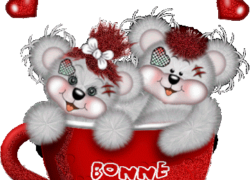 Gif Scintillant Coeurs Amour Le Monde Des Gifs